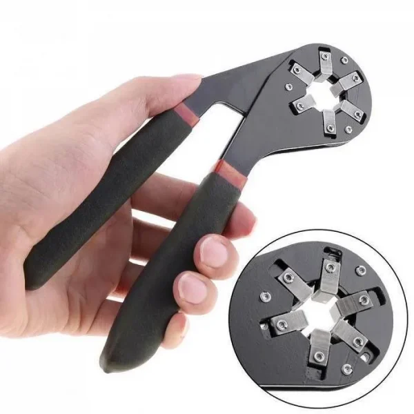 Multi-Function Hexagon Universal Wrench Adjustable Bionic Plier Spanner